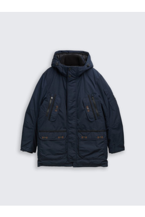 Parka met afneembare capuchon