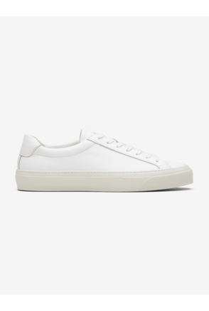 No Label Heren Sneaker Wit Preston Leather