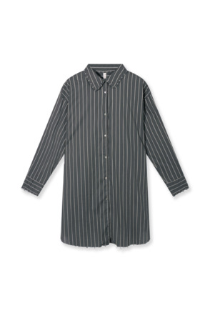 10DAYS Dames voile blouse gestreept 100% biologisch katoen