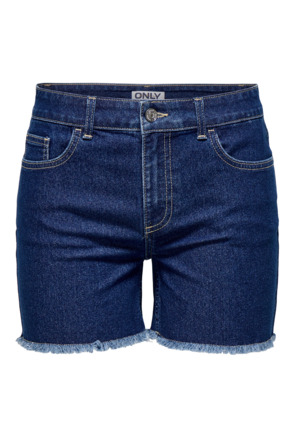 ONLJOSIE MID WAIST RW SHORTS DNM BO