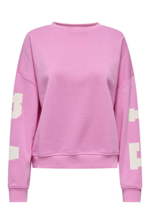 Loose Fit O-Neck Long Sleeves (L/S) Loose fit sweatshirt met O-hals voor vrijetijdsgebruik