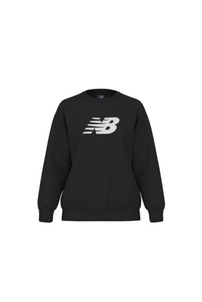 New Balance Dames Sport Essentials Crew neck kleding zwart