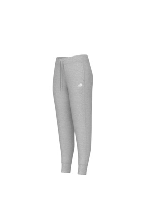 New Balance Dames Sport Essentials Fleece Broek Grijs
