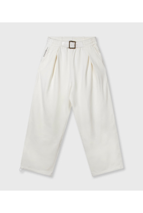 10DAYS Dames riem jogger broek katoen mix