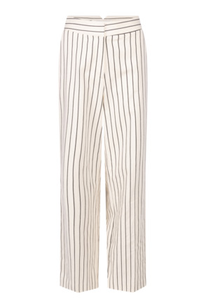 Aaiko Dames Stretch Broek Wit Katoen