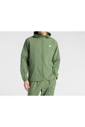 New Balance Heren Performance Sport Jas Groen