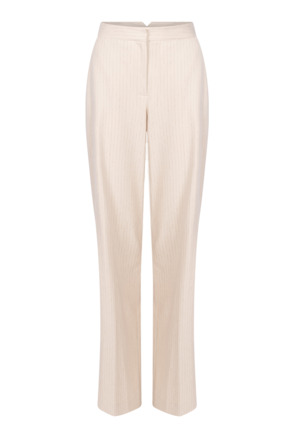 Aaiko Dames elegante broek wit viscose katoen elastaan