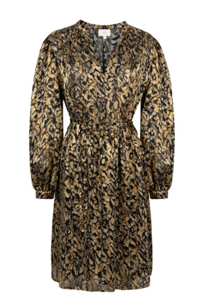 Aaiko Dames Viscose Jurk Zwart