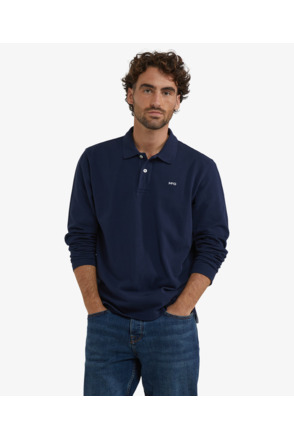 Classic Polo Long Sleeves 100% Cotton Heren