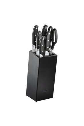 Knife block with bristles CUISINE 7 pcs.