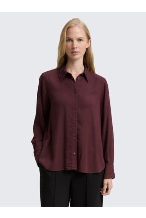 Twill blouse in normale maat