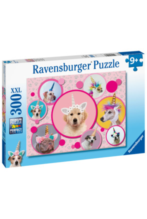 Ravensburger puzzel Schattige Eenhoorn-honden