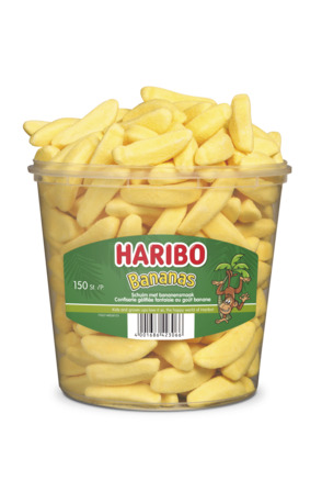 Haribo Bananen 150 stuks