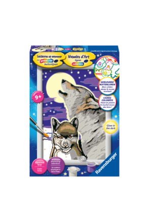 Schilderen Op Nummer - Wolven