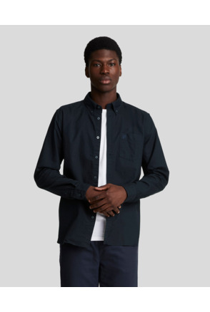 Tonal Eagle Plain Oxford Shirt