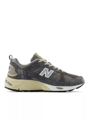 New Balance Unisex Sneakers Grijs Groen 878