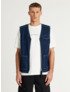Donker blauw